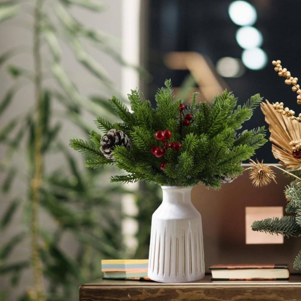 Christmas Tree Artificial - 20/50Pcs Artificial Plants Christmas Tree Home