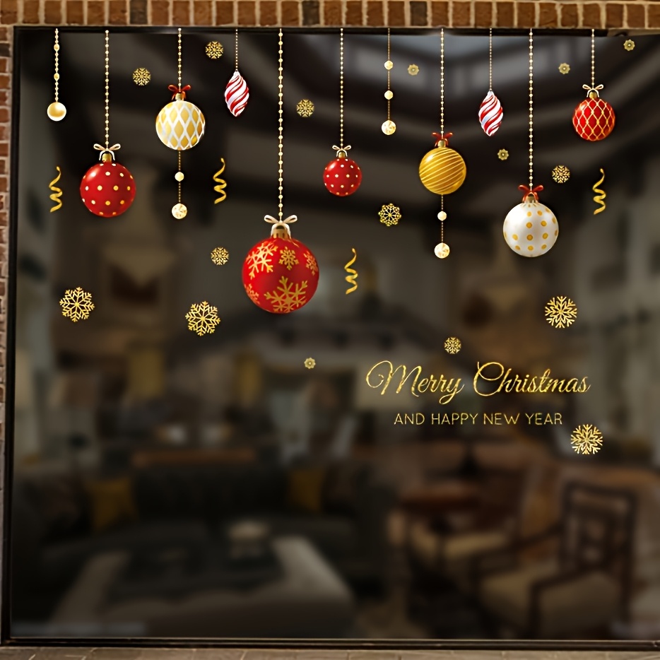 1pc Reusabl Window Stickers -  - Snowflake Window Decal 评论和价格