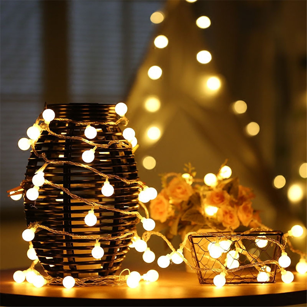 3-10M Solar/USB/Battery String - Christmas Lights Outdoor 评论和价格
