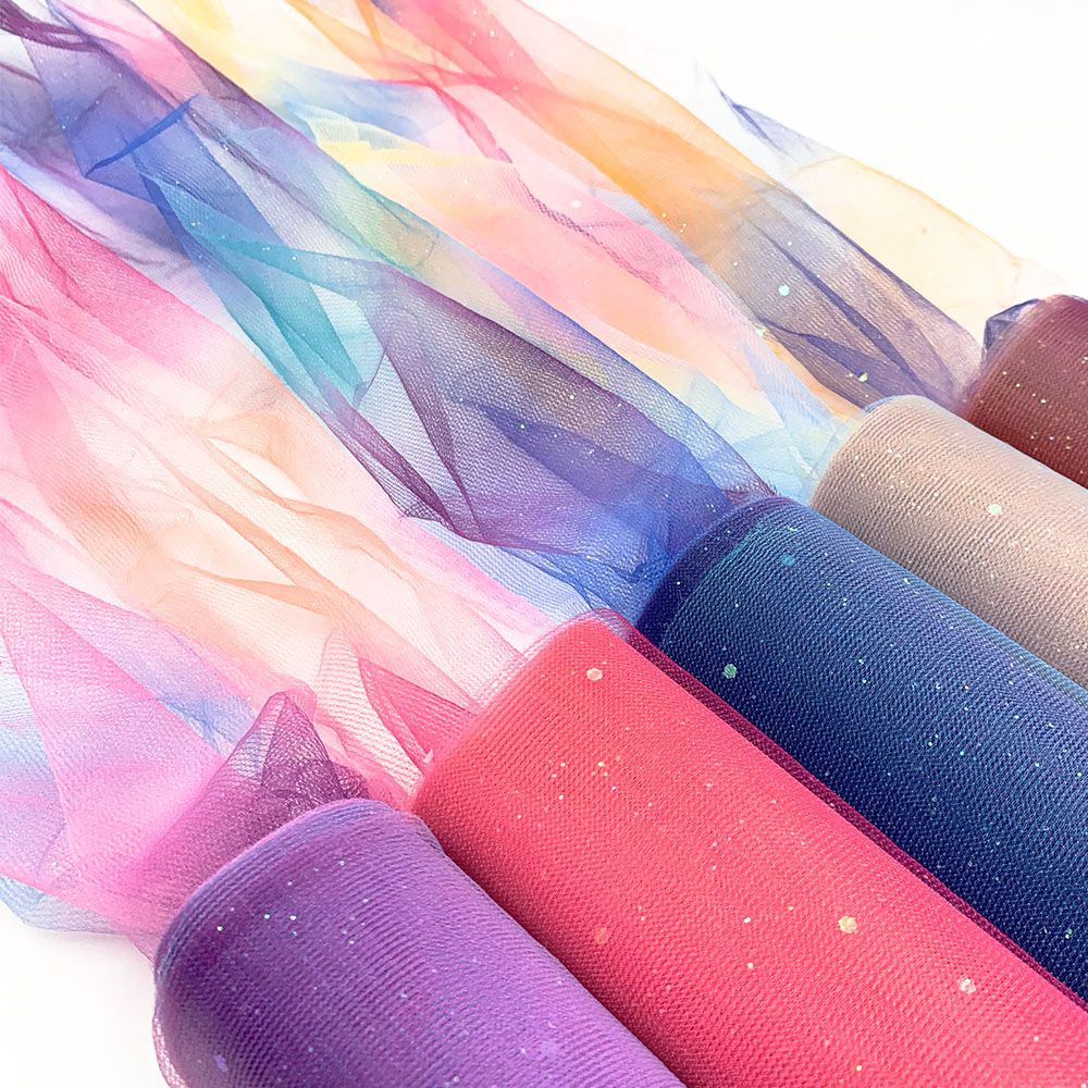 10Yards Rainbow Glitter Tulle  - Christmas Table Runner 评论和价格