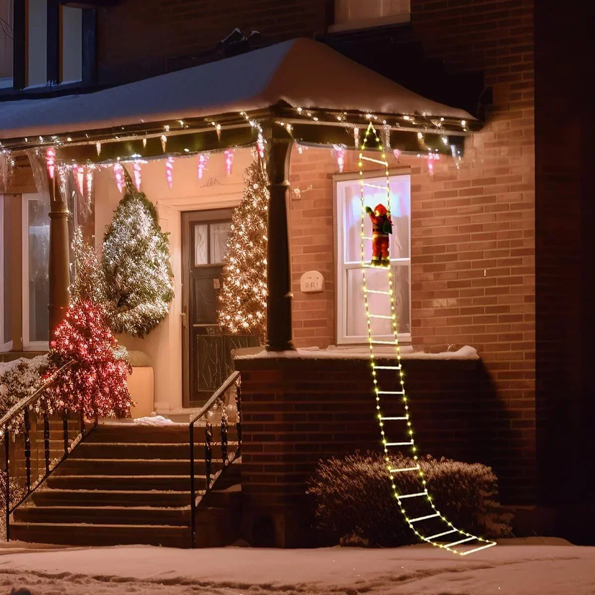 LED Ladder Light for Santa Cla - Christmas Lights Outdoor 评论和价格