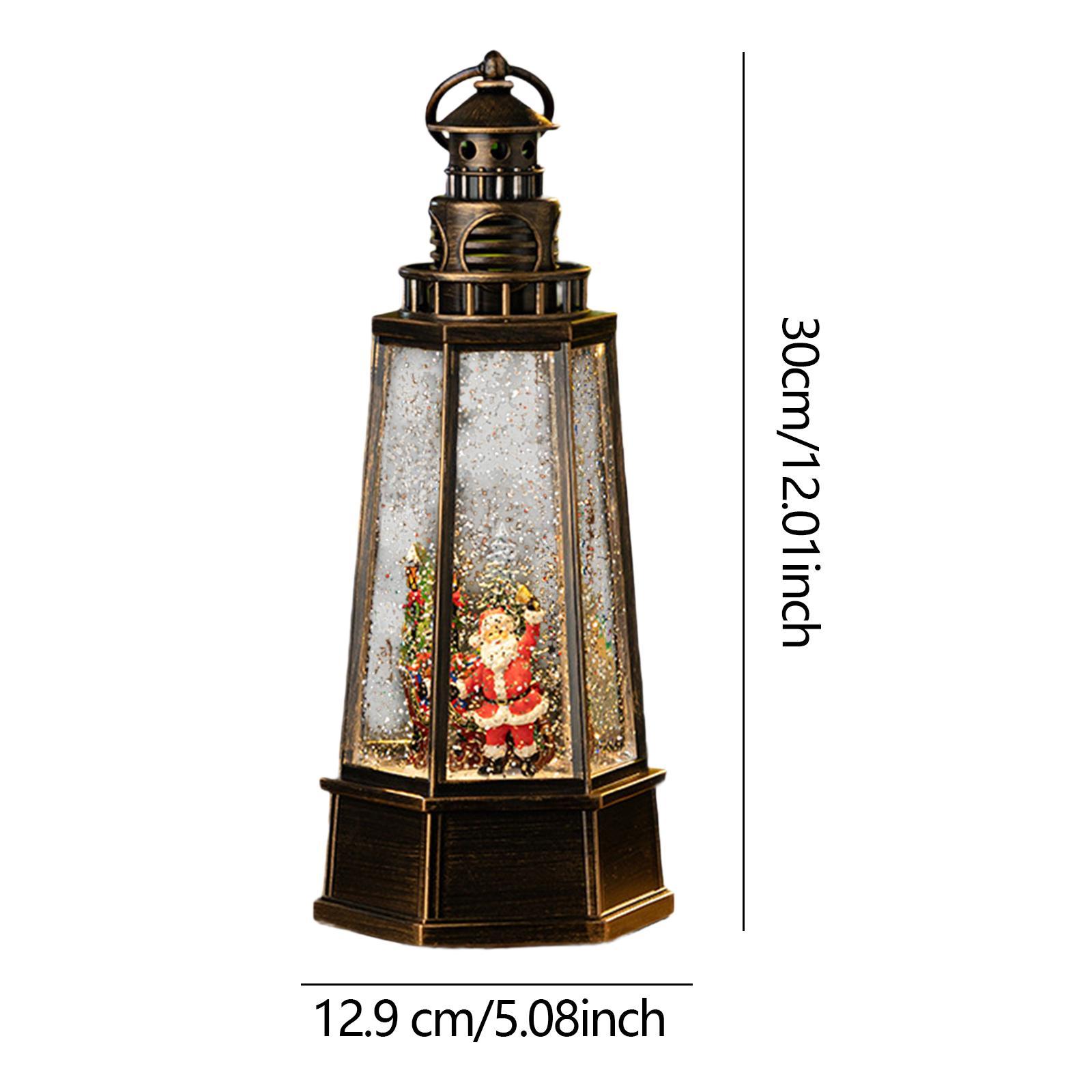 Christmas Snow Globe Lantern M - Snow Globe Musical 评论和价格