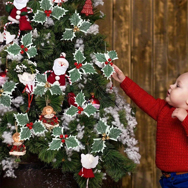 10 Pcs Artificial Holly Berrie - Christmas Wreath Fake 评论和价格