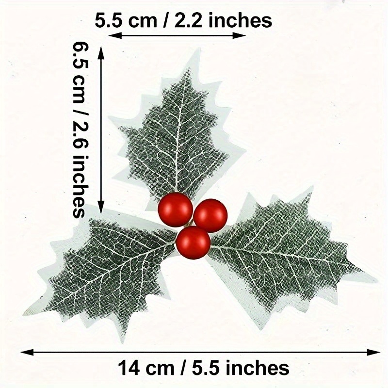 10 Pcs Artificial Holly Berrie - Christmas Wreath Fake 评论和价格