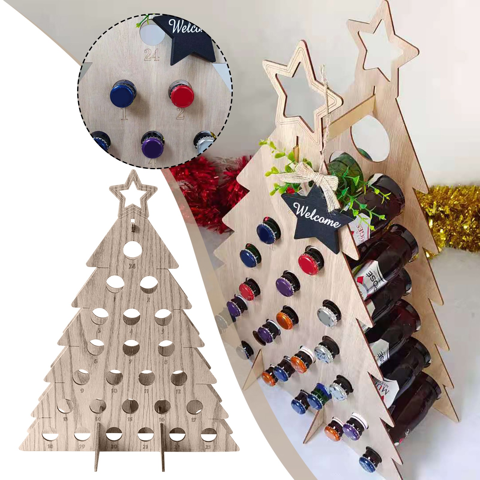 Adult Advent Calendar, Christm - Advent Calendar Gift 评论和价格