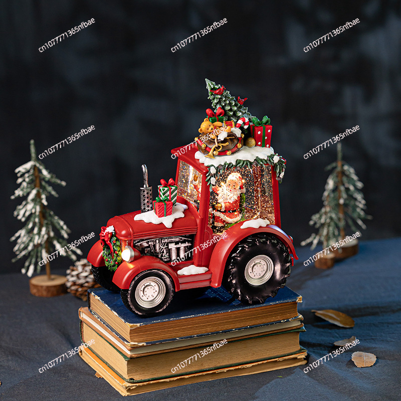 New - style Christmas Decorati - Snow Globe Musical 评论和价格
