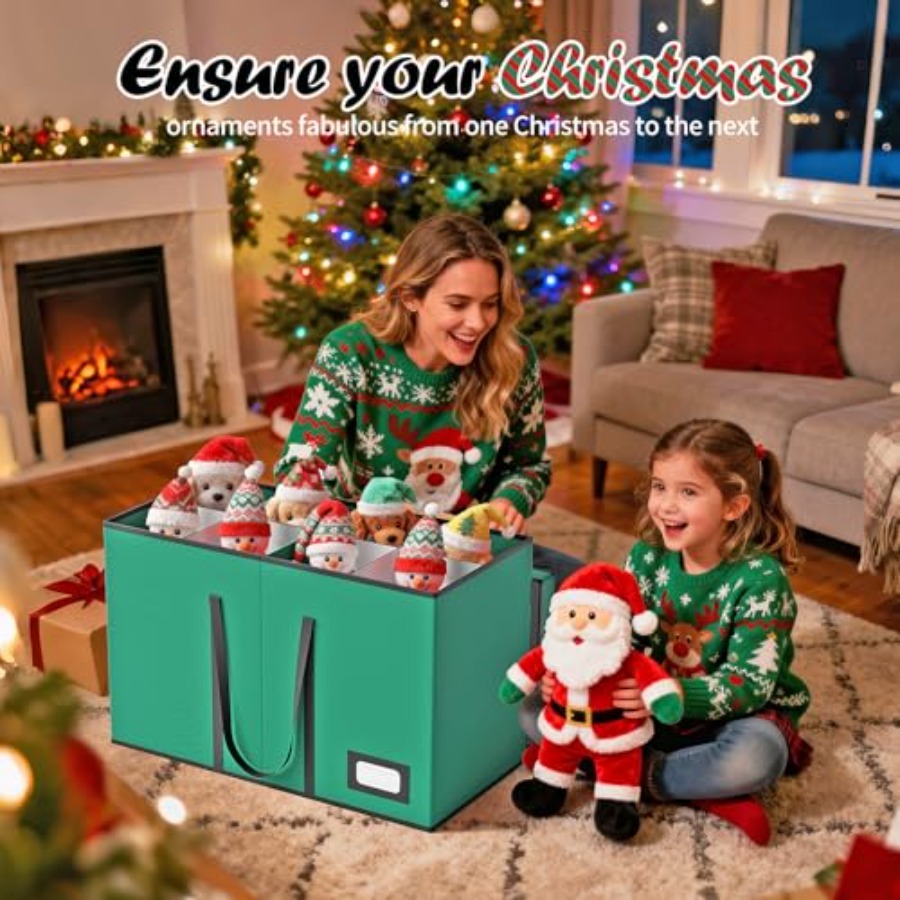 Christmas Figurine Storage Box - Nutcracker Figurine 评论和价格