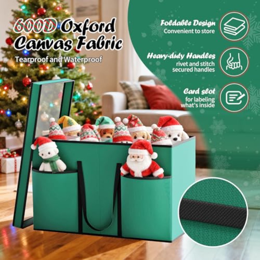 Christmas Figurine Storage Box - Nutcracker Figurine 评论和价格