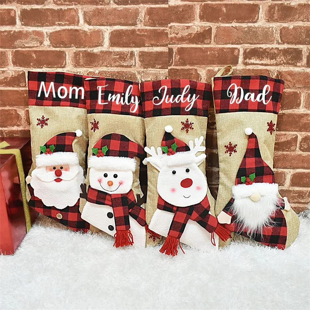 Christmas Holiday Stockings Ch - Christmas Stocking Hanging 评论和价格