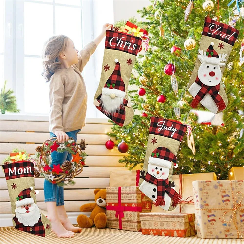 Christmas Holiday Stockings Ch - Christmas Stocking Hanging 评论和价格