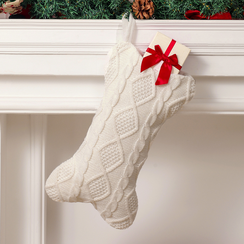 Dog Christmas Stocking, Knit C - Christmas Stocking Hanging 评论和价格