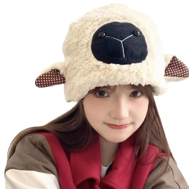Black Nose Sheep Plush Hat Sup - Santa Hat Plush 评论和价格