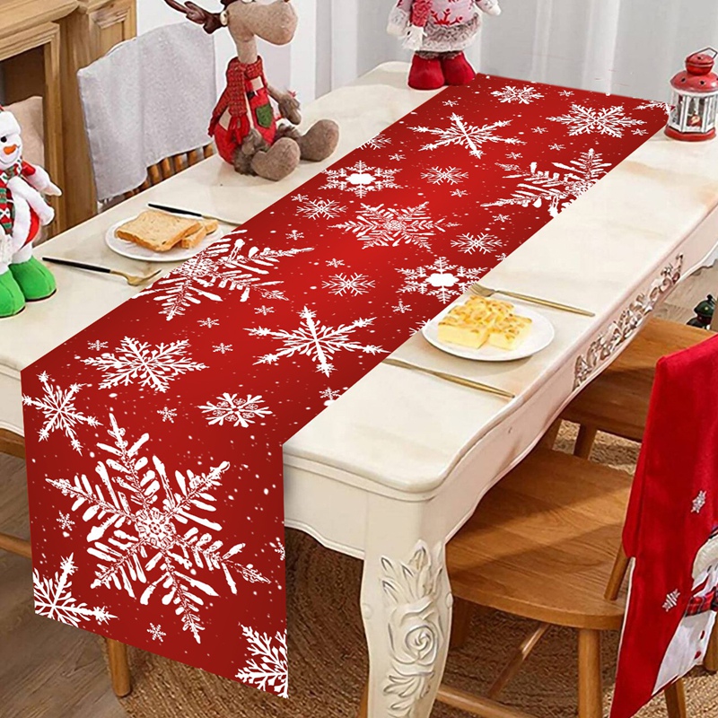 Merry Christmas Table Runner X - Christmas Table Runner 评论和价格