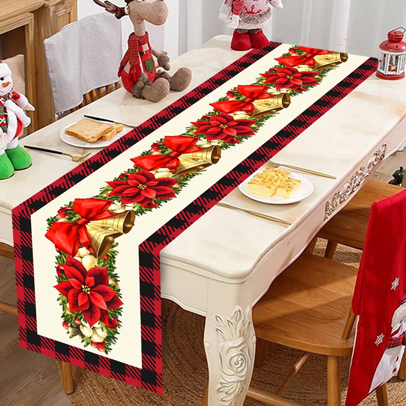 Merry Christmas Table Runner X - Christmas Table Runner 评论和价格