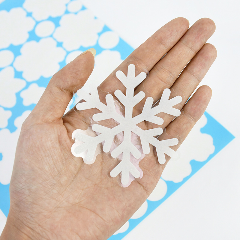 Christmas Luminous Snowflake W - Snowflake Window Decal 评论和价格