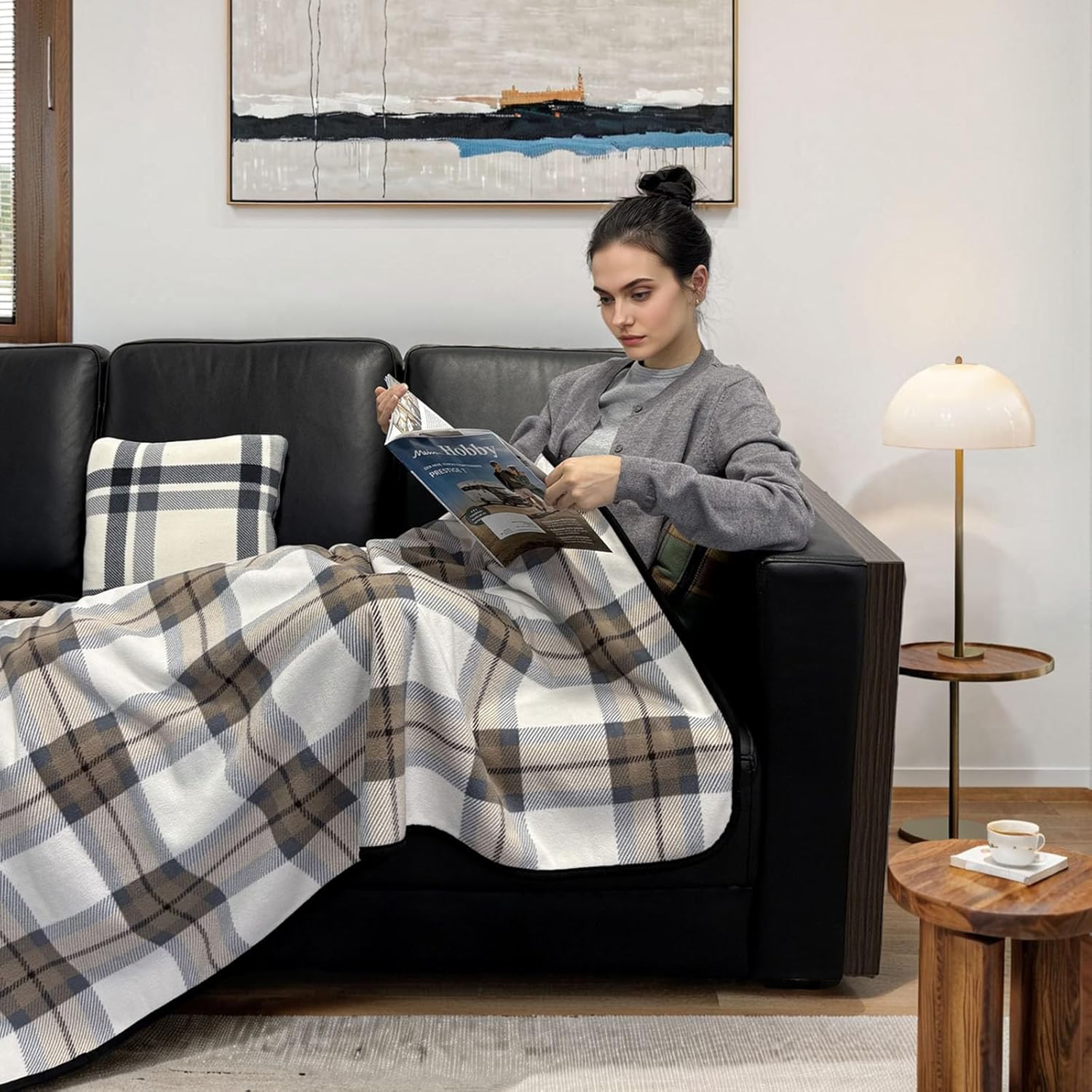 Wearable Blanket Throw Plush F - Christmas Throw Blanket 评论和价格