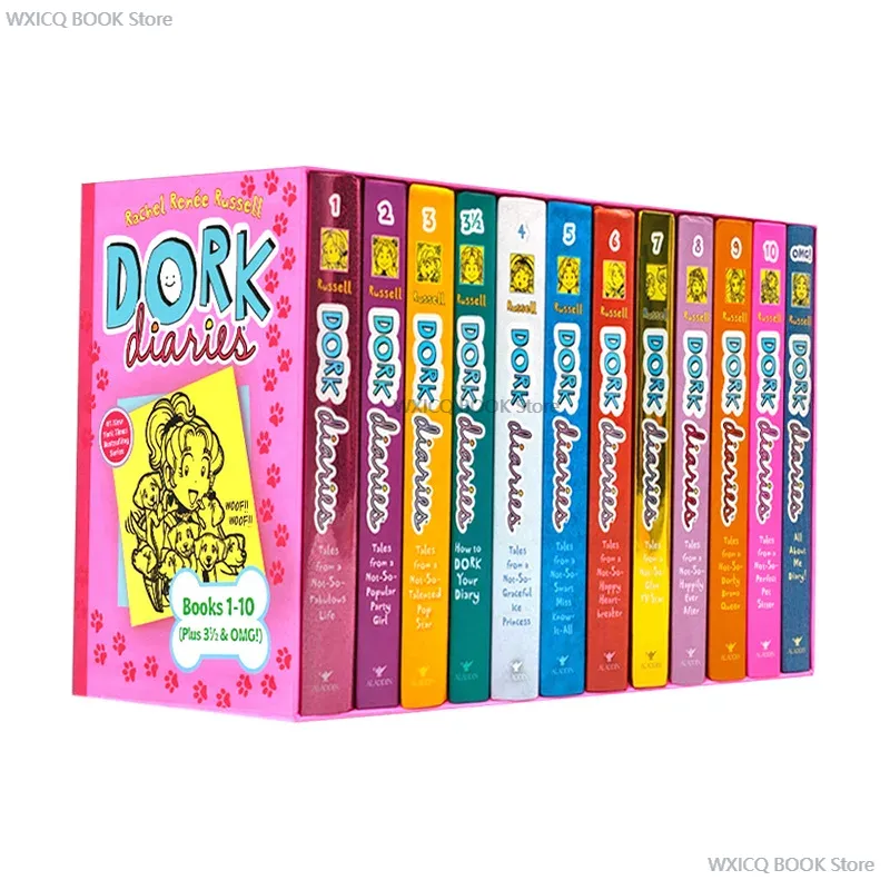 12 Books Gift Box Set English  - Gift Box Wrap Set 评论和价格