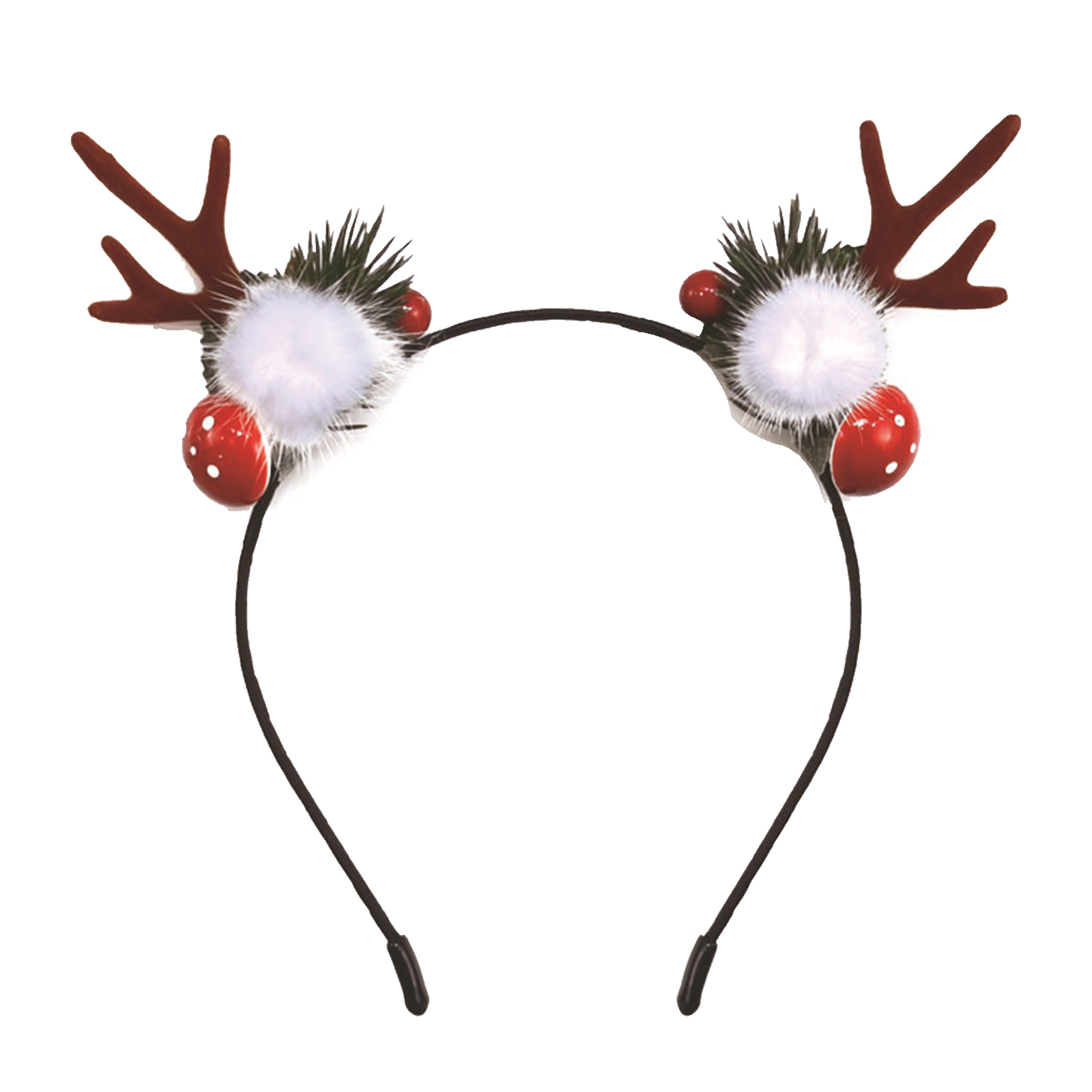 Reindeer Antlers Deer Ears Hea - Reindeer Antlers Headband 评论和价格
