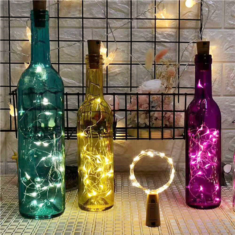 6pcs 20led Wine Bottle with Co - Led Fairy String Lights 评论和价格