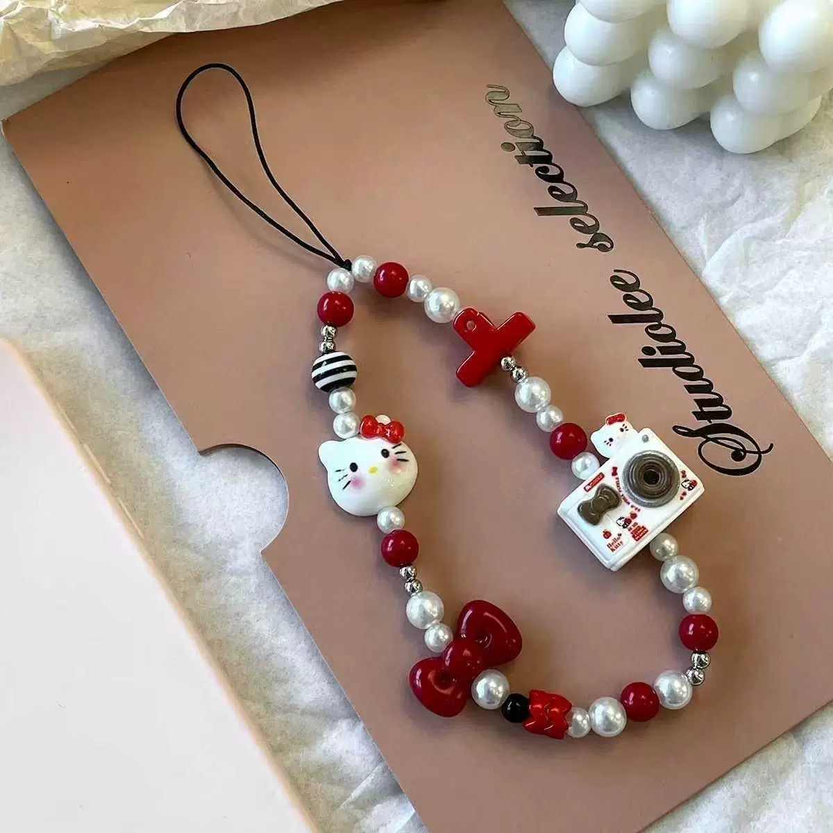 Ins Sweet Kawaii Hello Kitty   - Ribbon Bow Gift 评论和价格