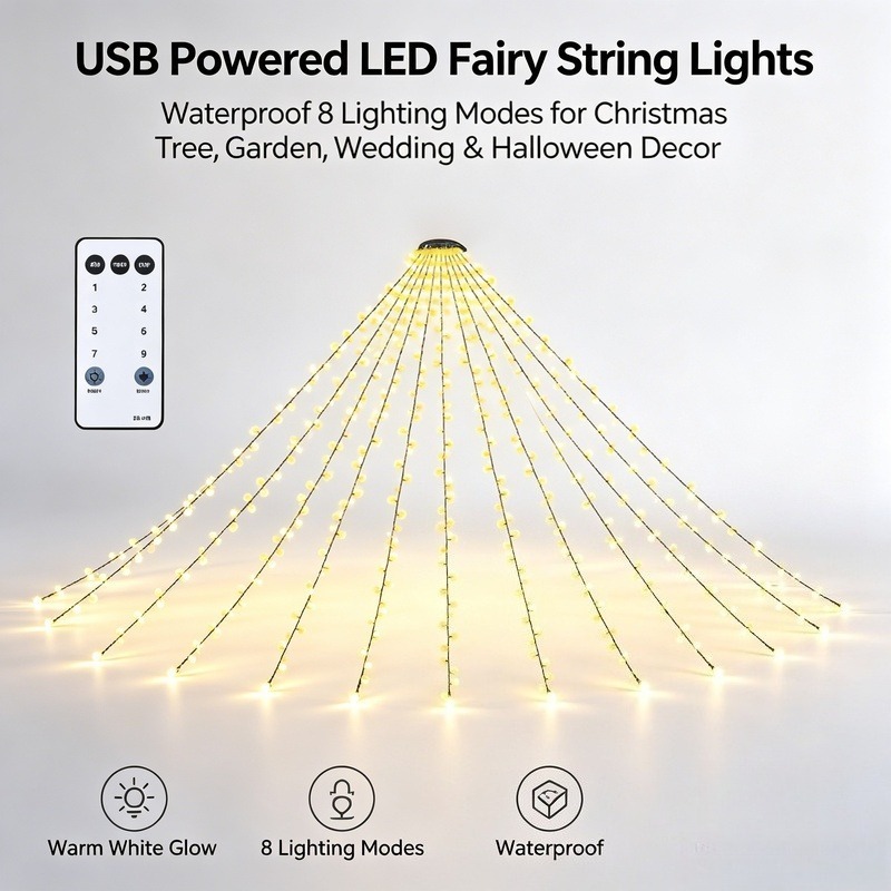 USB LED Fairy String Lights, W - Led Fairy String Lights 评论和价格