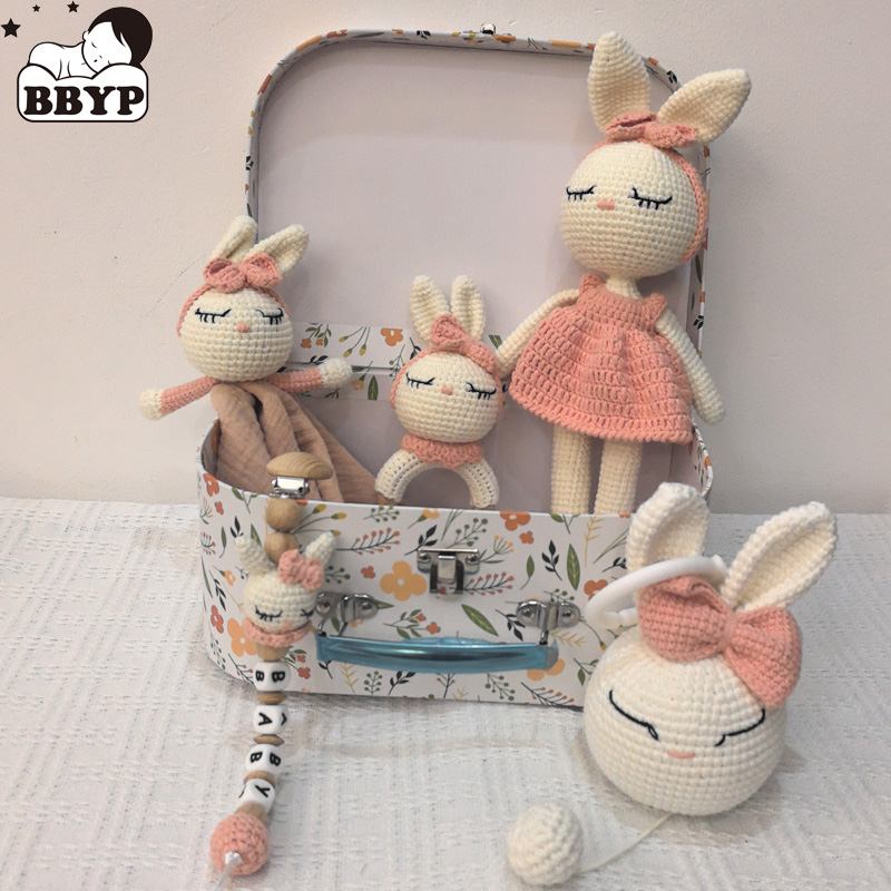 1 Set Baby Stuffed Animal Doll - Gift Box Wrap Set 评论和价格