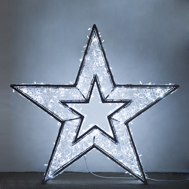 LED Five-Pointed Star Outdoor  - Christmas Lights Outdoor 评论和价格