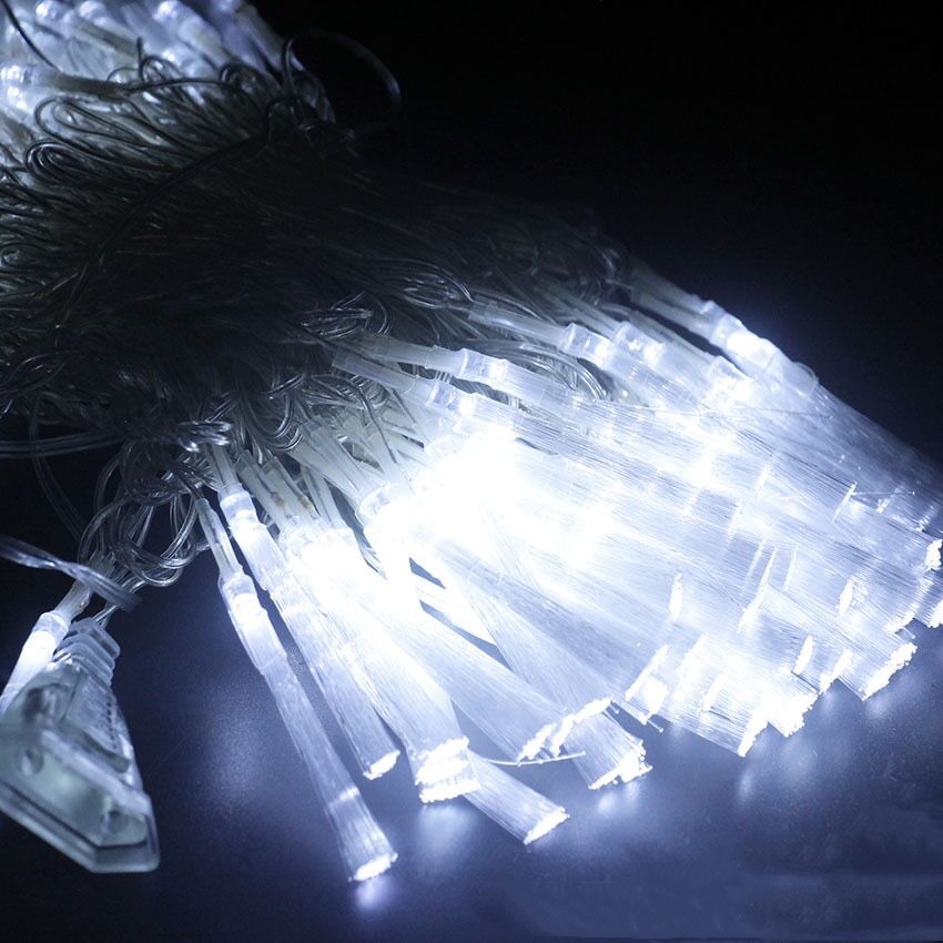 33FT 10M 80LEDs Fiber Optical  - Led Fairy String Lights 评论和价格
