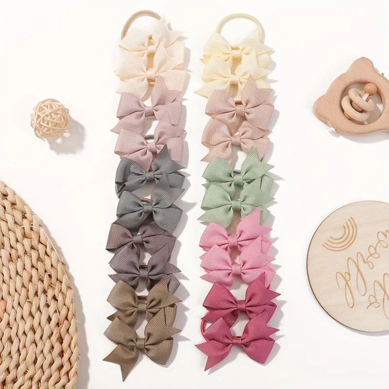 20Pcs/set 2.1inch Lovely Bowkn - Ribbon Bow Gift 评论和价格