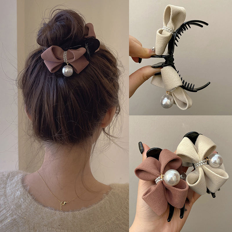 1PC Beautiful New Pearl Bow Ti - Ribbon Bow Gift 评论和价格