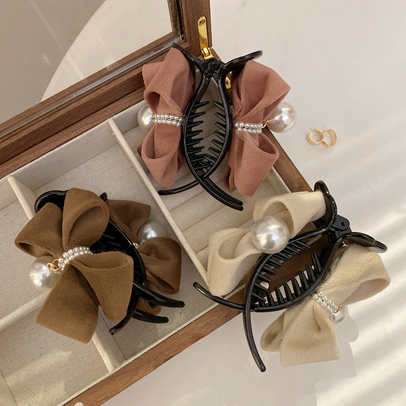 1PC Beautiful New Pearl Bow Ti - Ribbon Bow Gift 评论和价格