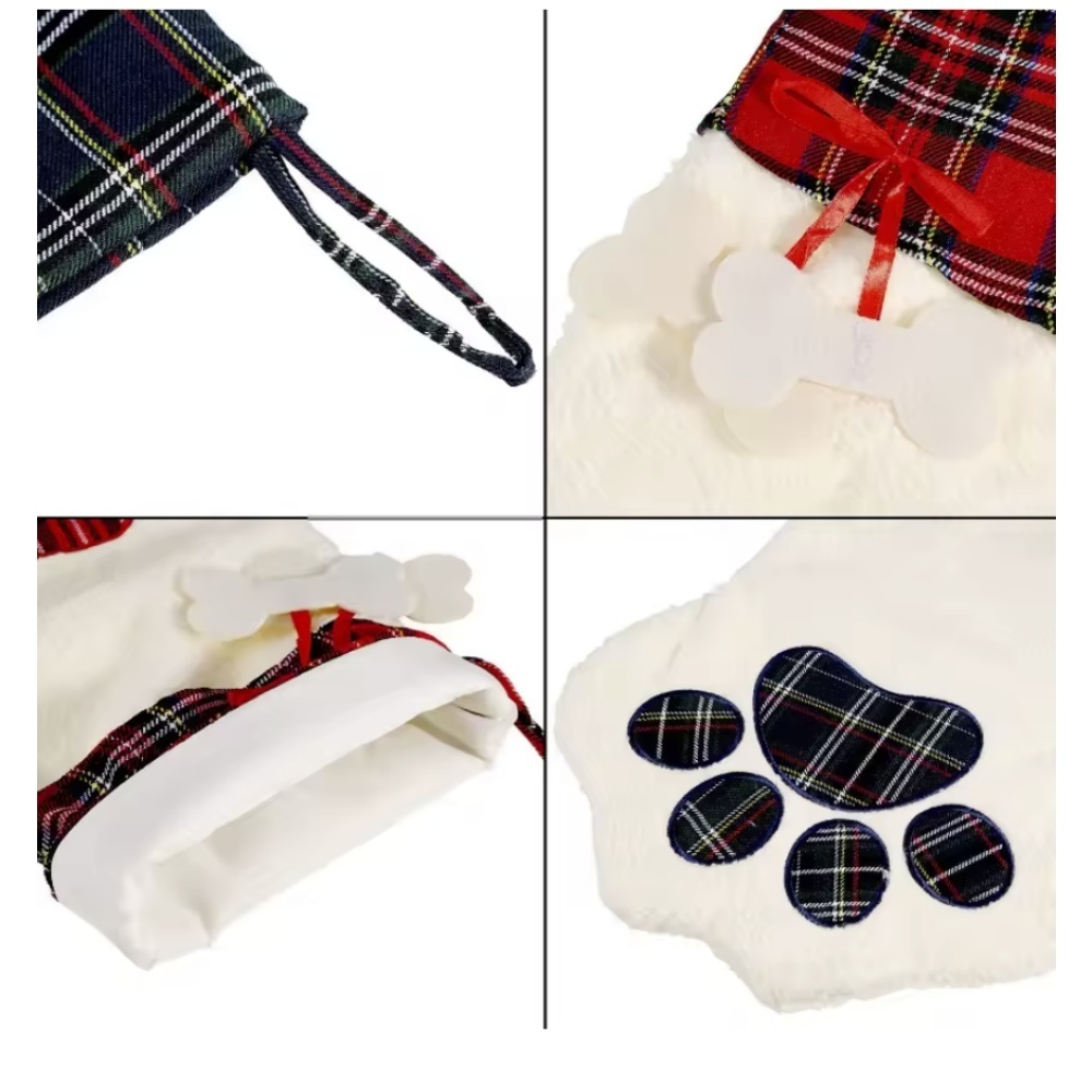 Christmas Socks New Year Decor - Christmas Stocking Hanging 评论和价格