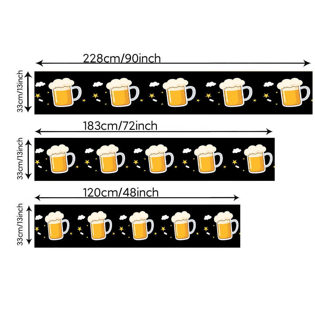 1pc 2D Flat Printed Table Runn - Christmas Table Runner 评论和价格