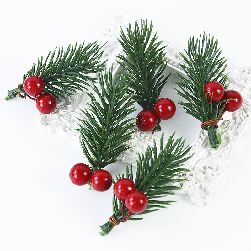 10pcs Christmas Berry Pine Con - Christmas Tree Artificial 评论和价格