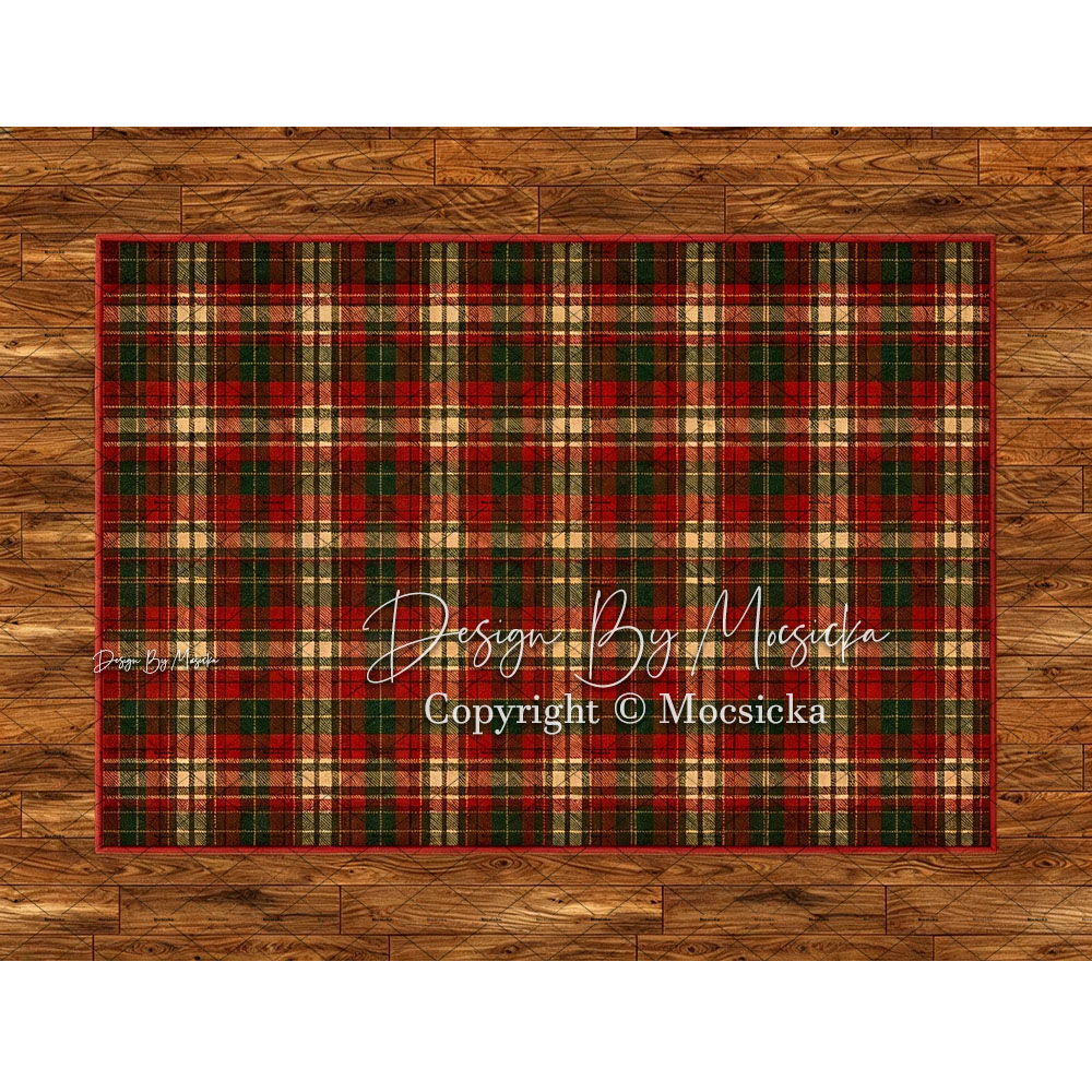 Mocsicka Retro Cabin Christmas - Christmas Throw Blanket 评论和价格