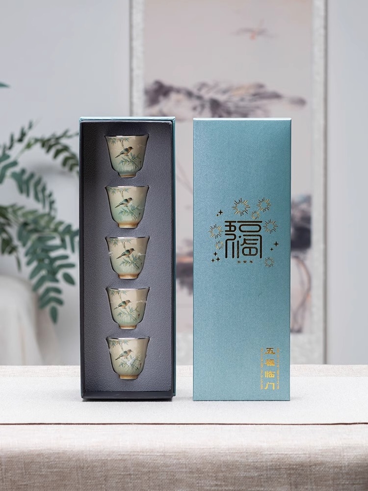 Handmade Silver Wrapped Porcel - Gift Box Wrap Set 评论和价格