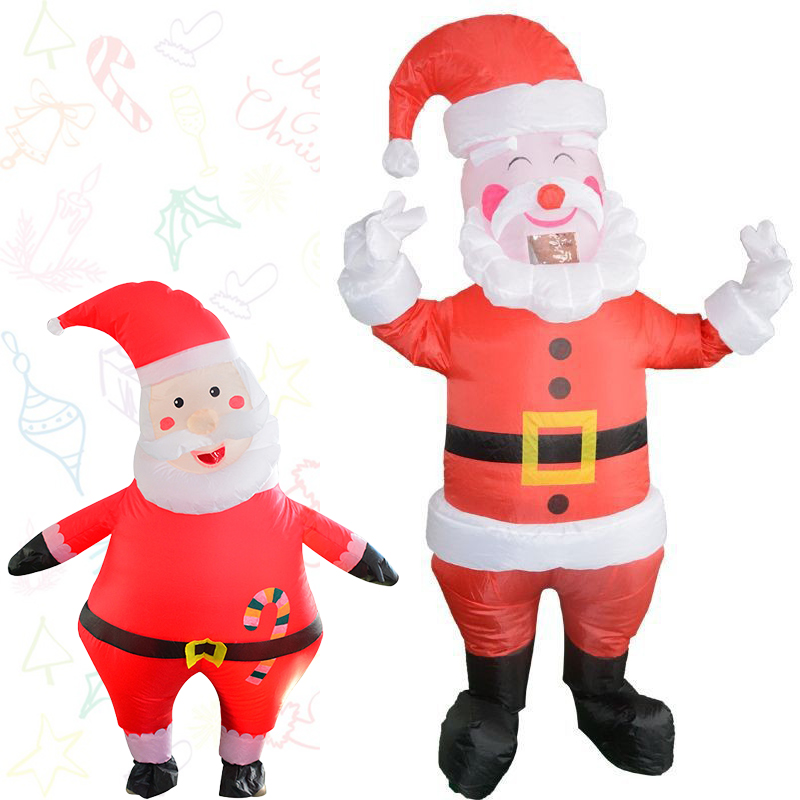 Classic Adult Santa Claus Infl - Elf Costume Christmas 评论和价格