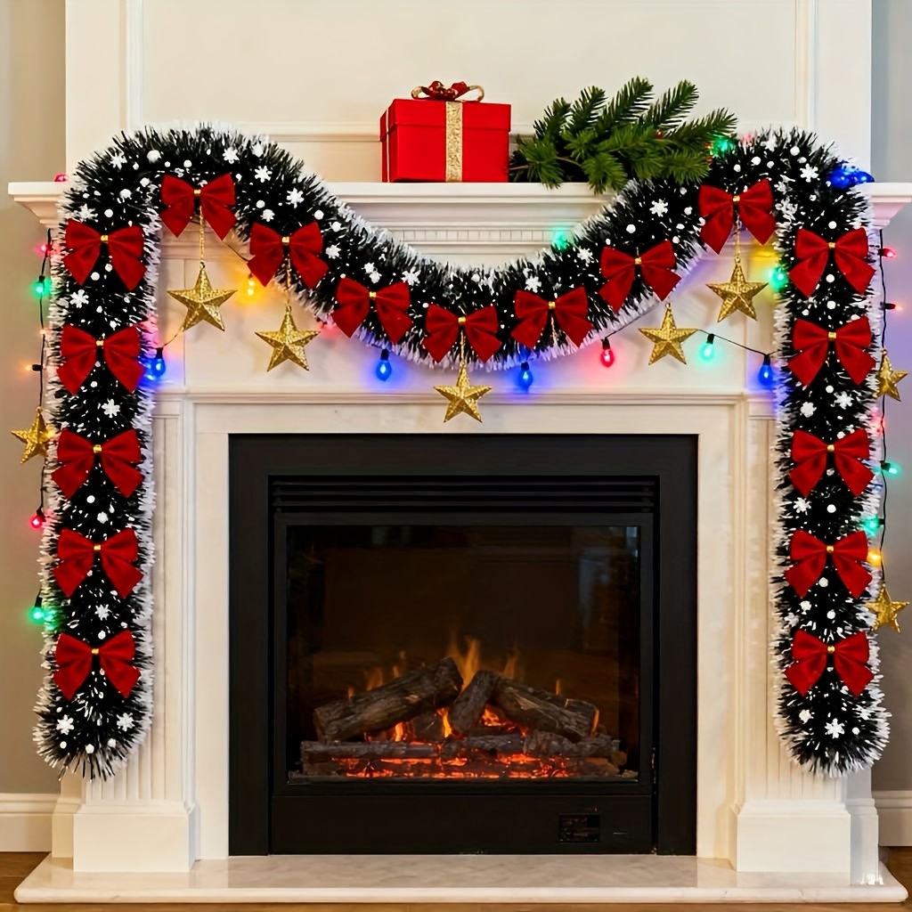 Artificial Christmas Garland X - Tinsel Garland Decoration 评论和价格