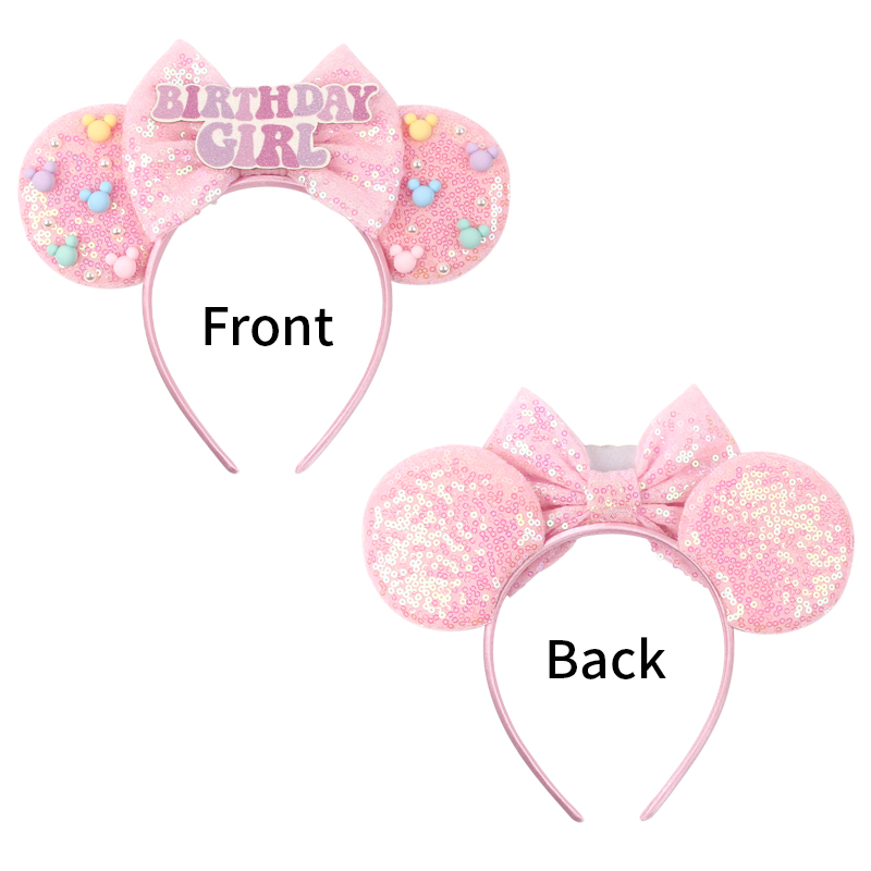Girls Happy Birthday Minnie Mo - Ribbon Bow Gift 评论和价格