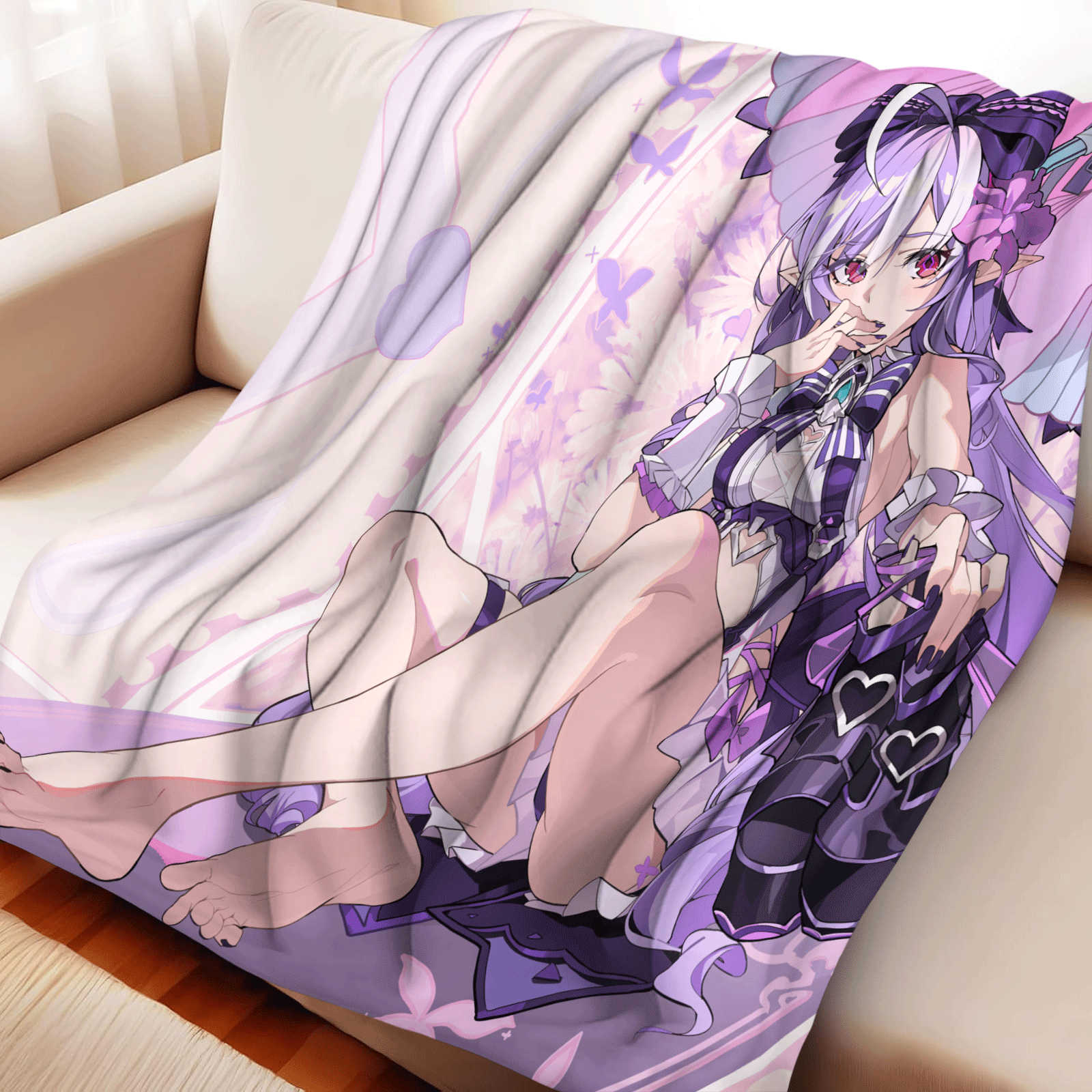 Cartoon Zenless Zone Zero  Fla - Christmas Throw Blanket 评论和价格