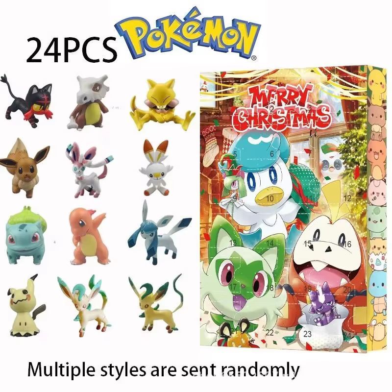Pokemon 24 Days Christmas Coun - Advent Calendar Gift 评论和价格