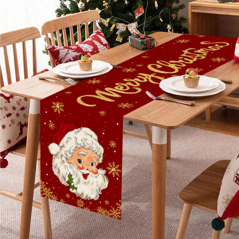Christmas Table Runner Merry C - Christmas Table Runner 评论和价格