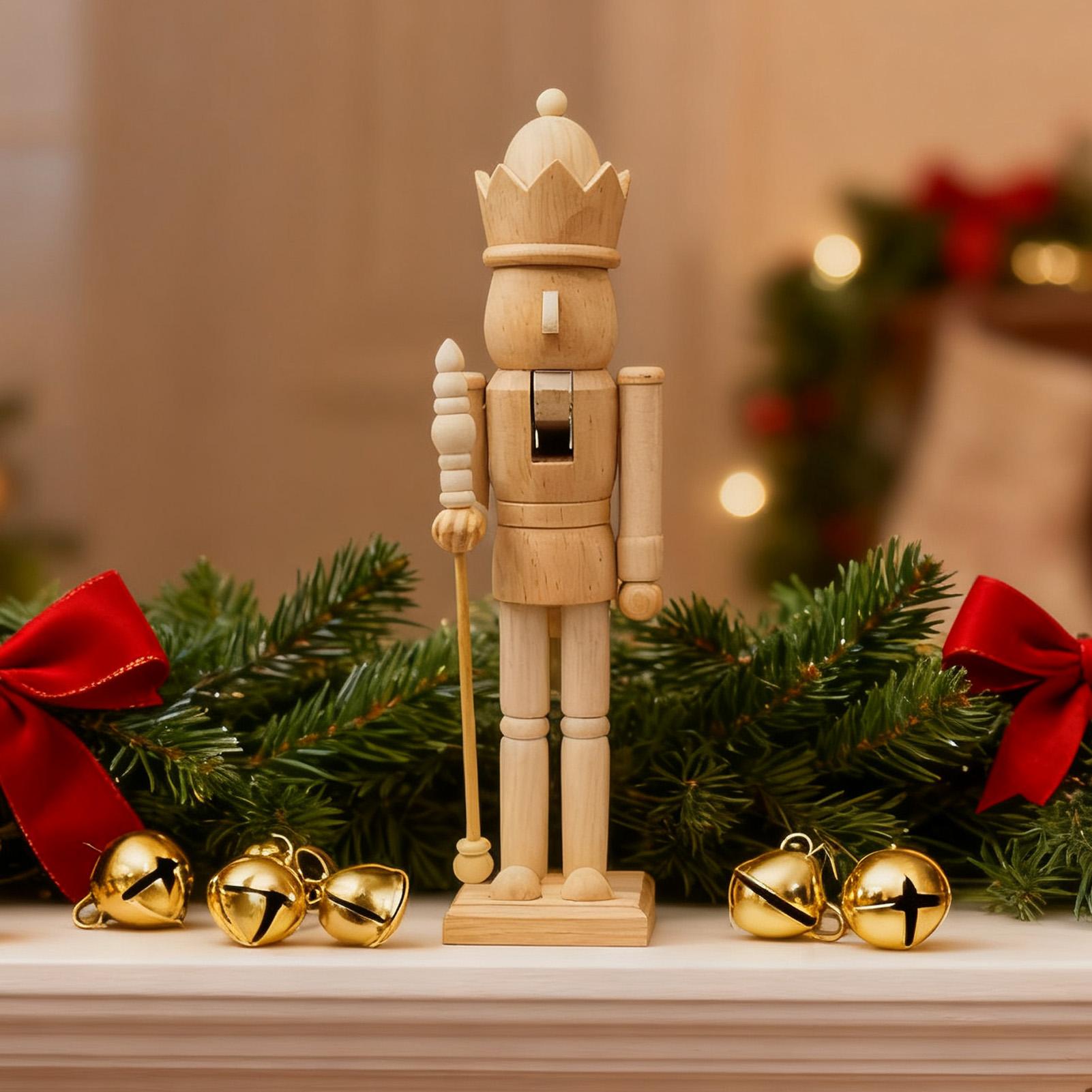 Nutcrackers Figures 38cm Woode - Nutcracker Figurine 评论和价格