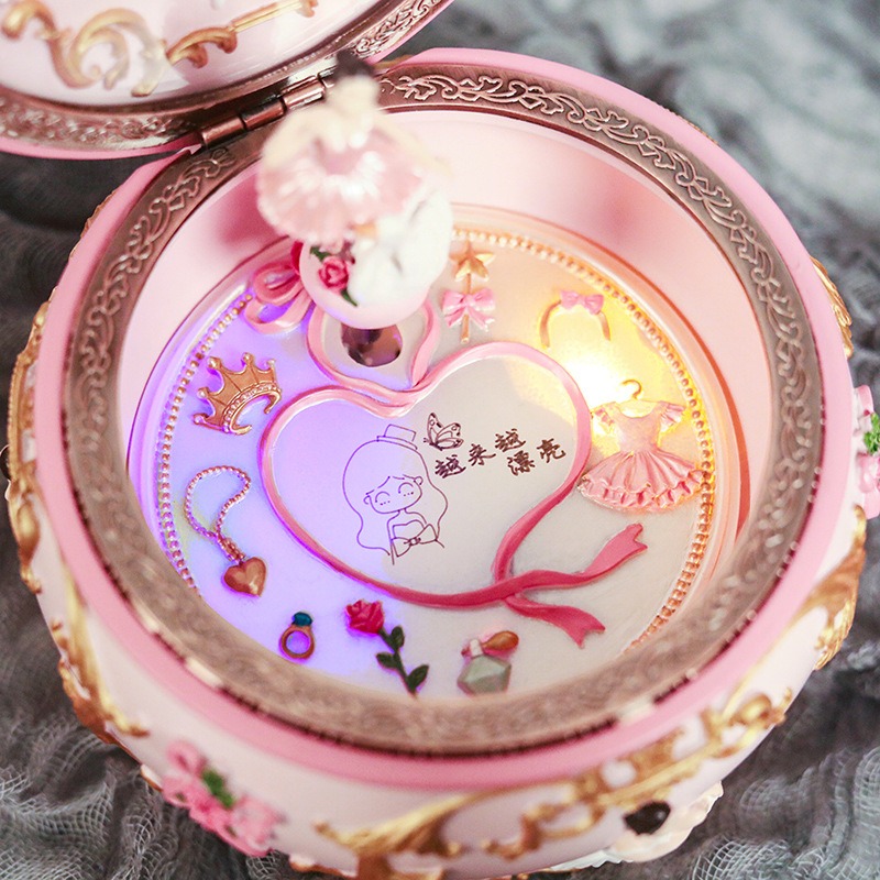 LED Rotating Ballerina Music B - Snow Globe Musical 评论和价格