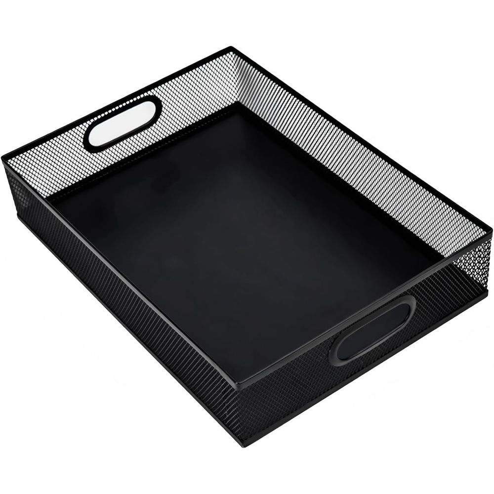 Metal Mesh Desk Organizer Tray - Gift Box Wrap Set 评论和价格
