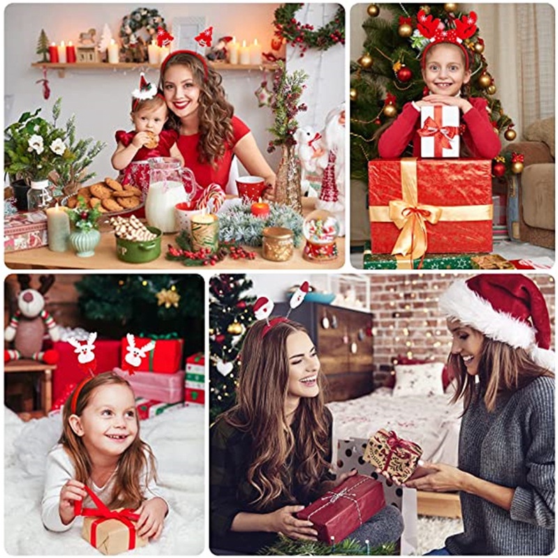 1-15pcs Christmas Headbands Sn - Reindeer Antlers Headband 评论和价格