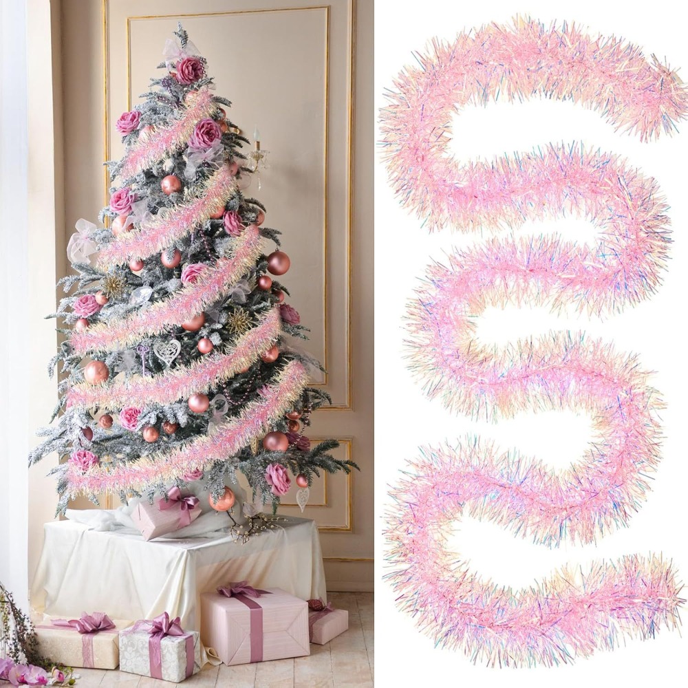 2M/9CM Christmas Decorations S - Tinsel Garland Decoration 评论和价格