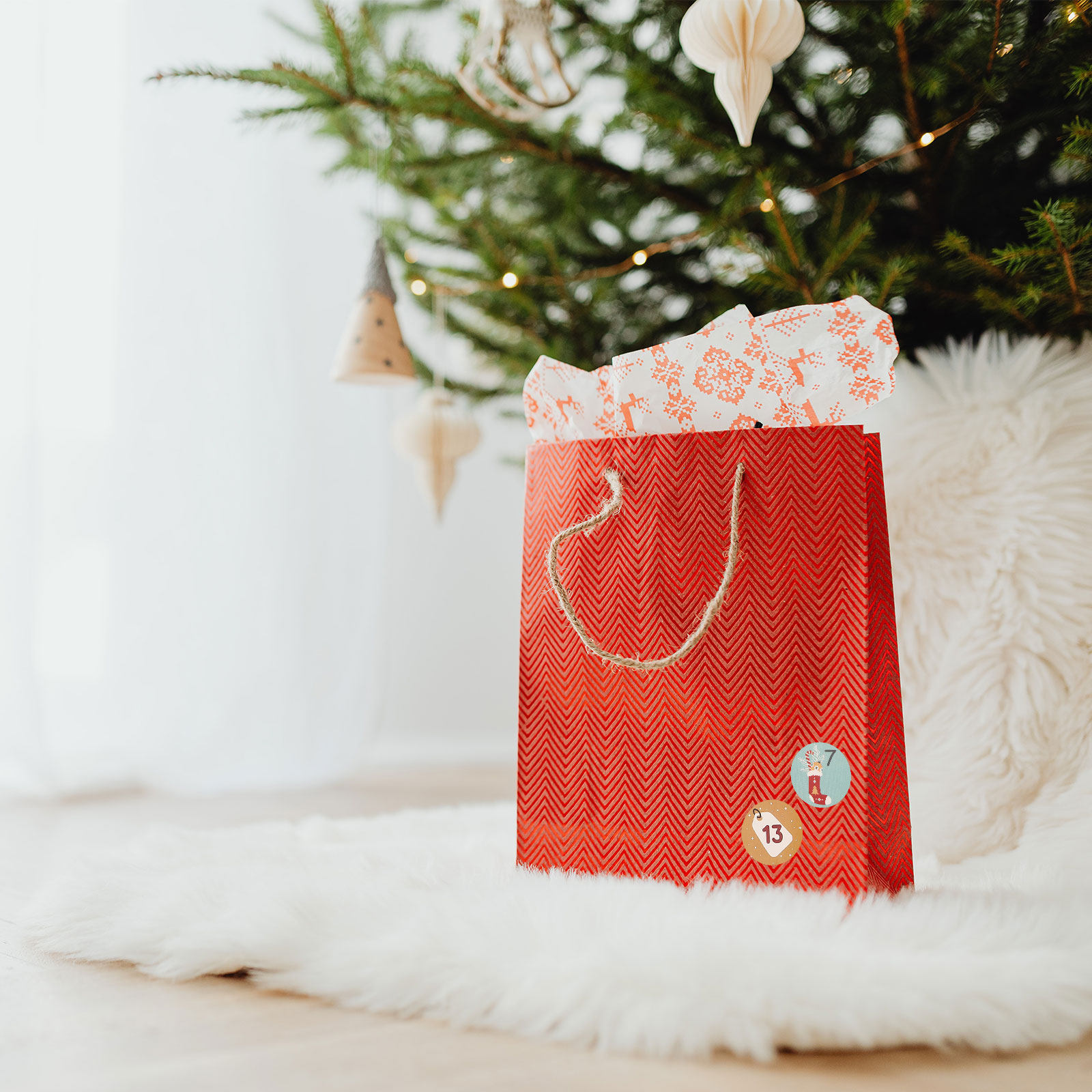10 Sheets Christmas Decoration - Advent Calendar Gift 评论和价格