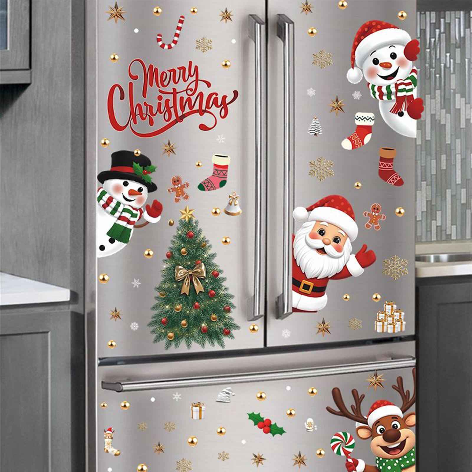 Christmas Window Decals Holida - Snowflake Window Decal 评论和价格