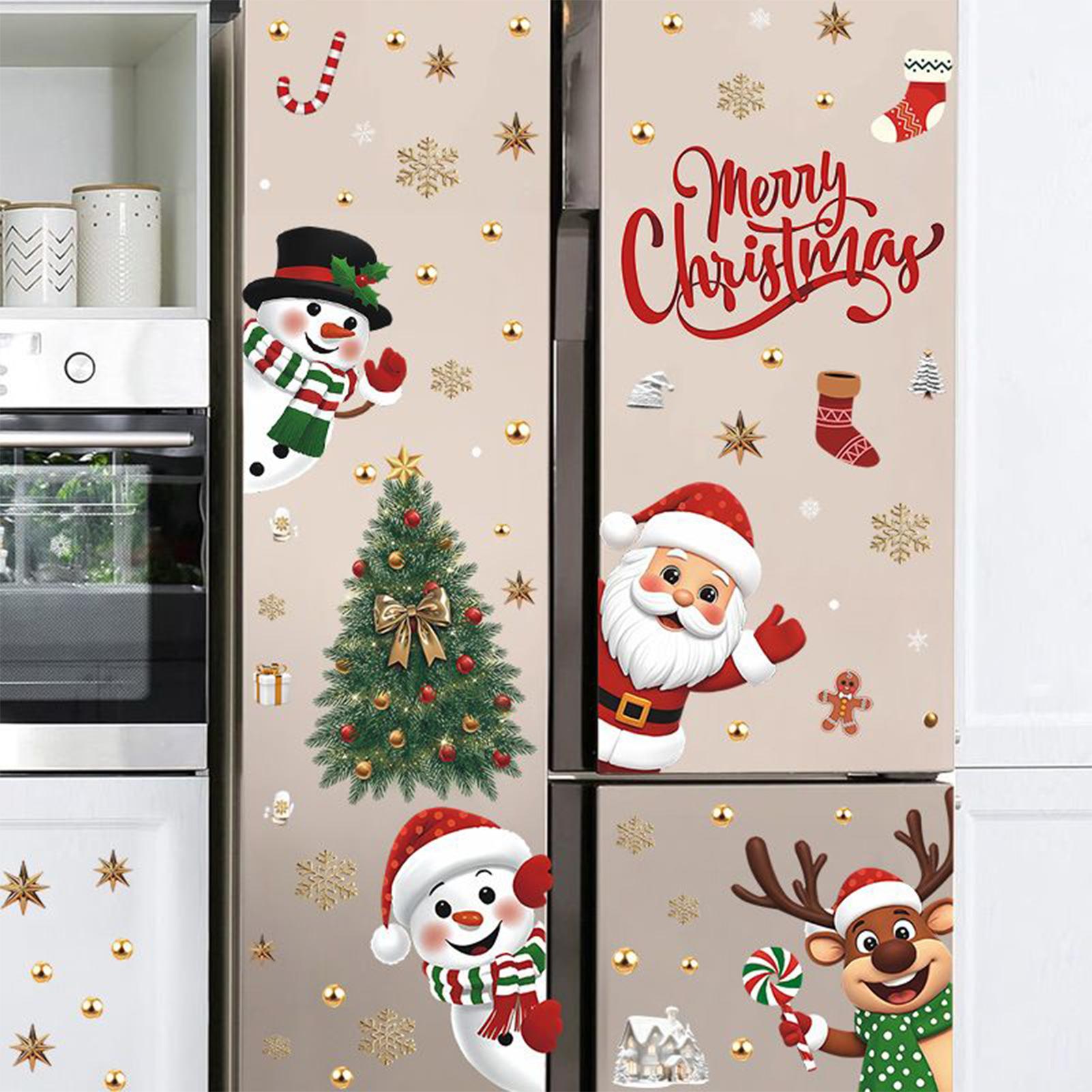 Christmas Window Decals Holida - Snowflake Window Decal 评论和价格